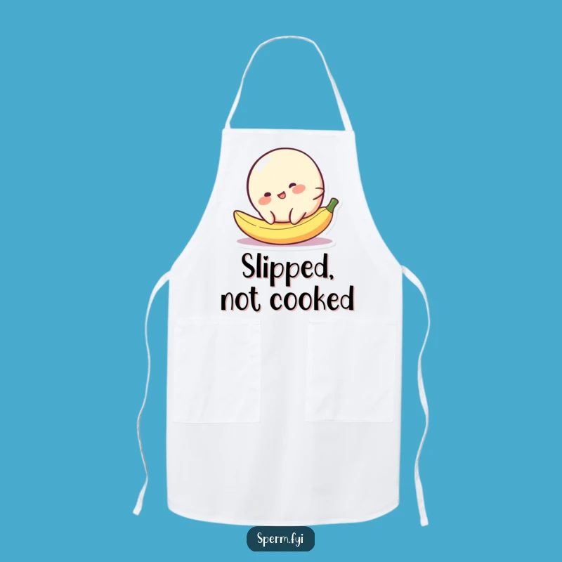 Funny Blob Banana Peel Apron: Hilarious Chef's Gift for Kitchen Fun