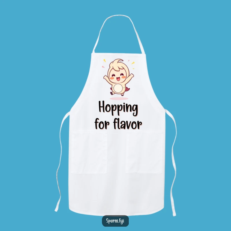 Funny Hopping Character Apron: Cook with Celebration, Fun Funny Gift for Chefs