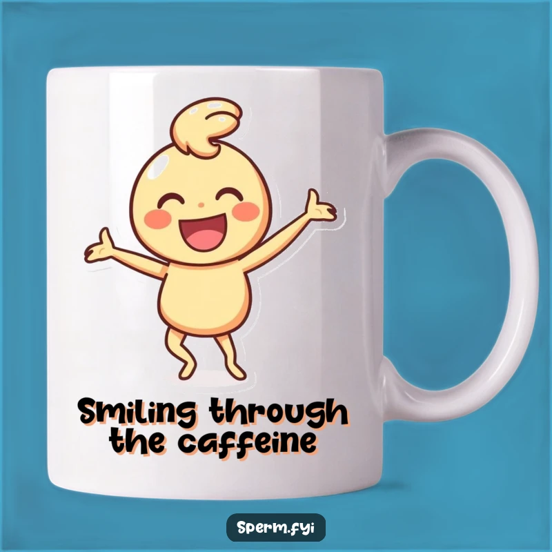 Funny Smiley Mug: Silly Dancer, a Joyful and Humorous Gift