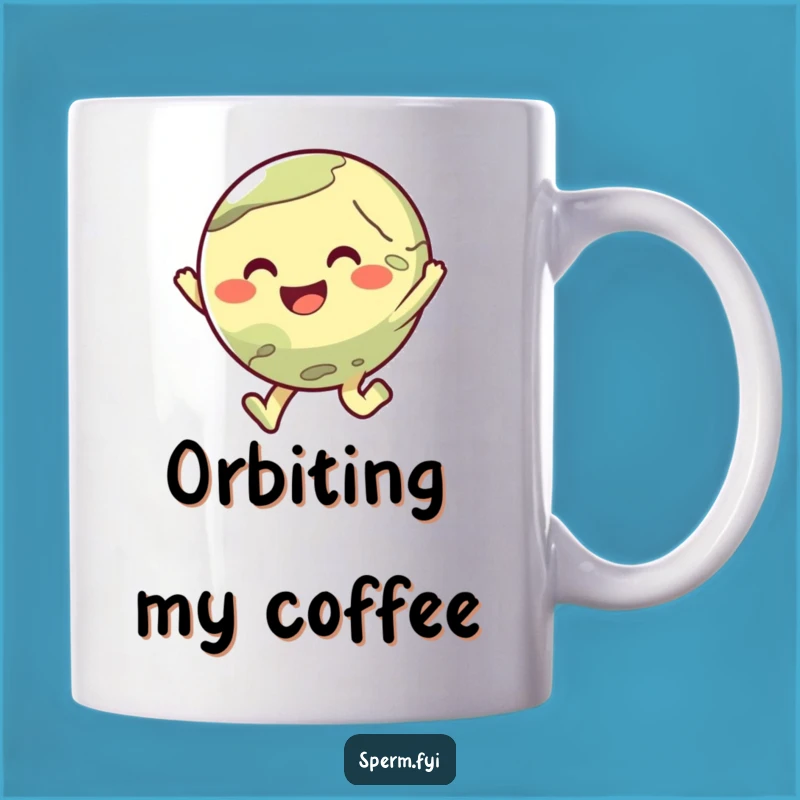 Funny Planet Mug: Joyful Hopper, a Whimsical and Humorous Gift