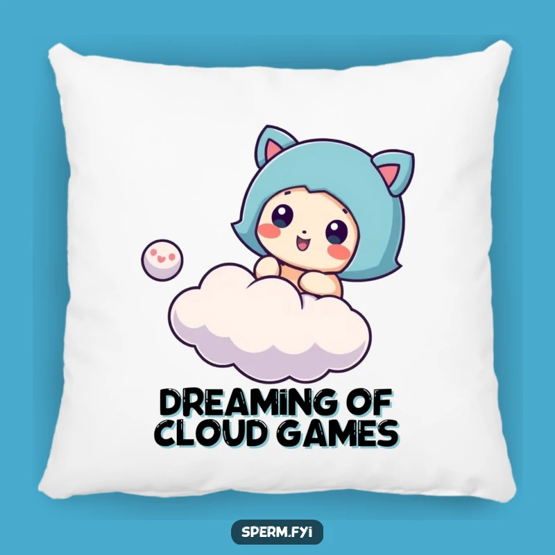 Funny Cloud Bouncing Pillow: Cozy Comfort with Playful Charm Gift