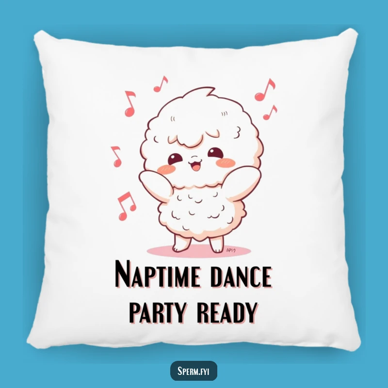Funny Kawaii Dancer Pillow: Soft Dance Comfort, Ideal Funny Gift for Relaxation