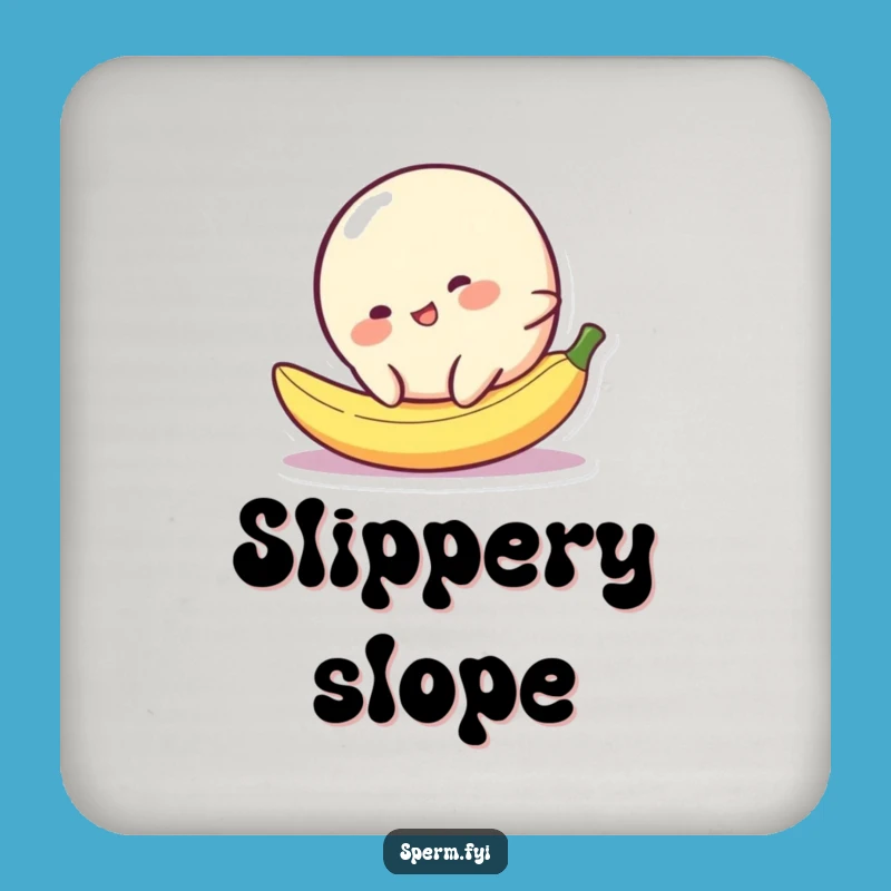 Funny Blob Banana Peel Coaster: Protect Surfaces with Hilarious Art