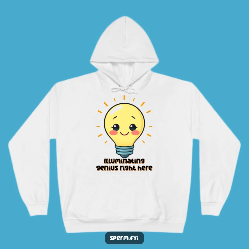 Cozy Funny Bright Idea Lightbulb Hoodie: Warm Your Mind and Soul