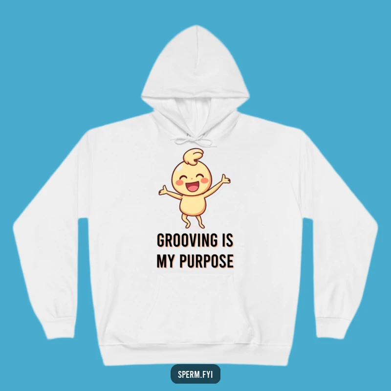 Funny Smiley Hoodie: Cozy Silly Dancer, a Warm Humorous Gift