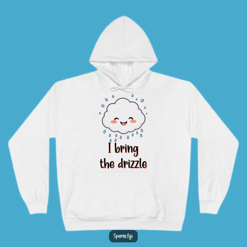 Funny Cloud Hoodie: Cozy Giggling Sprinkler, a Warm Humorous Gift
