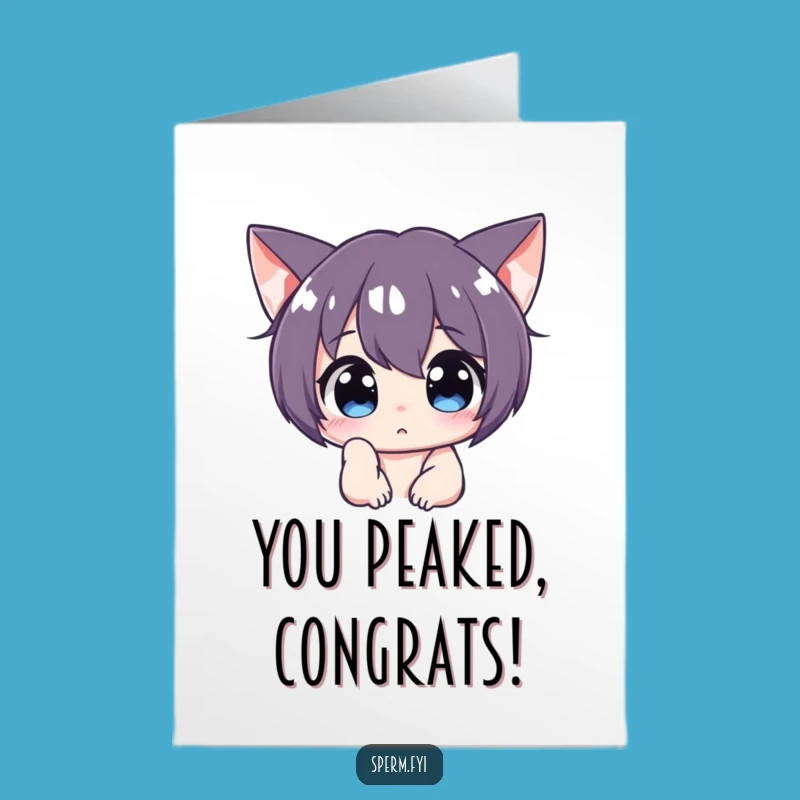 Free Printable Congrats Card: Character's Keen Observation Funny Character Downloadable Gift