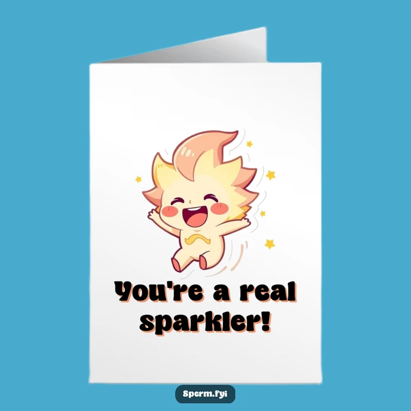 Free Printable Congrats Card: Joyous Spark Downloadable for Brilliant Success