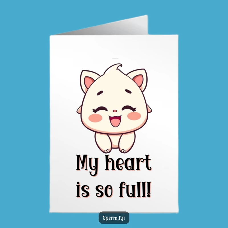 Free Printable Thank You Card: Smiling Character, Heartfelt Downloadable