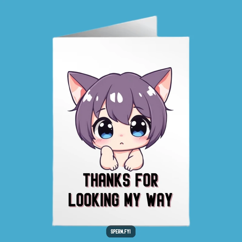 Free Printable Thank You Card: Character's Intent Thanks Funny Character Downloadable Gift