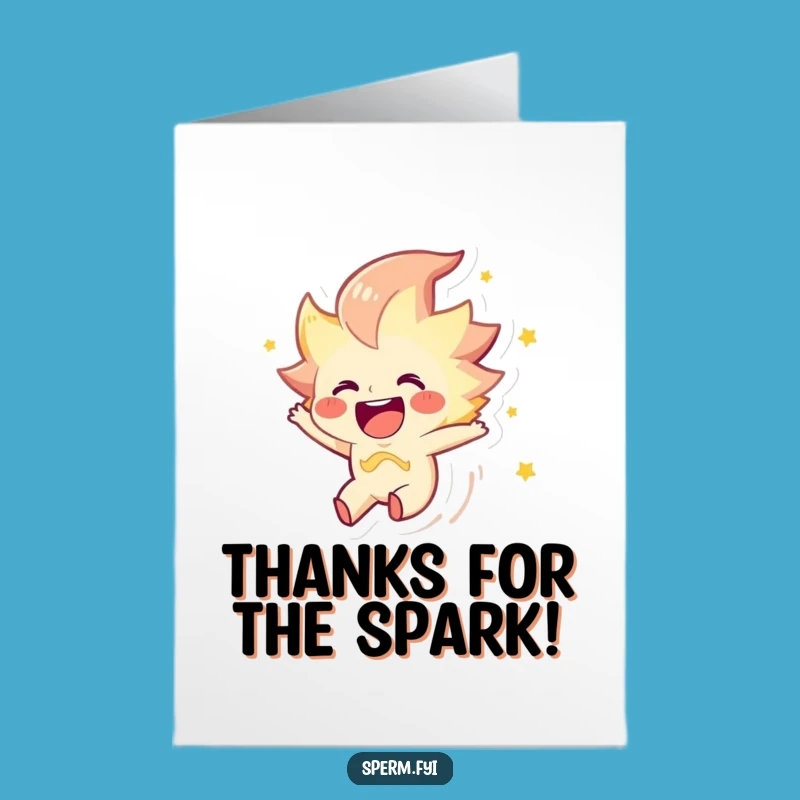 Free Printable Thank You Card: Joyous Spark Downloadable for a Radiant Thank You