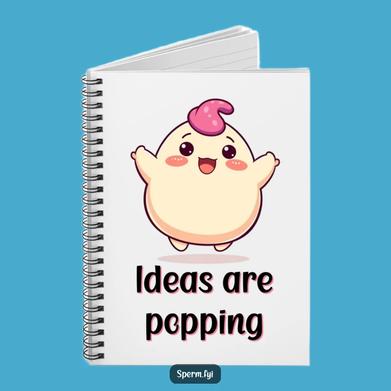Funny Bouncing Blob Notebook: Capture Ideas with Cheerful Energy