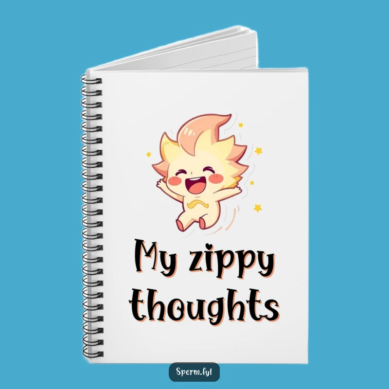 Funny Joyous Spark Notebook: Capture Your Energetic Ideas