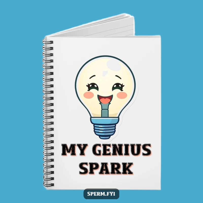 Funny Lightbulb Notebook: Jot Down Bright Ideas, Great Funny Gift!