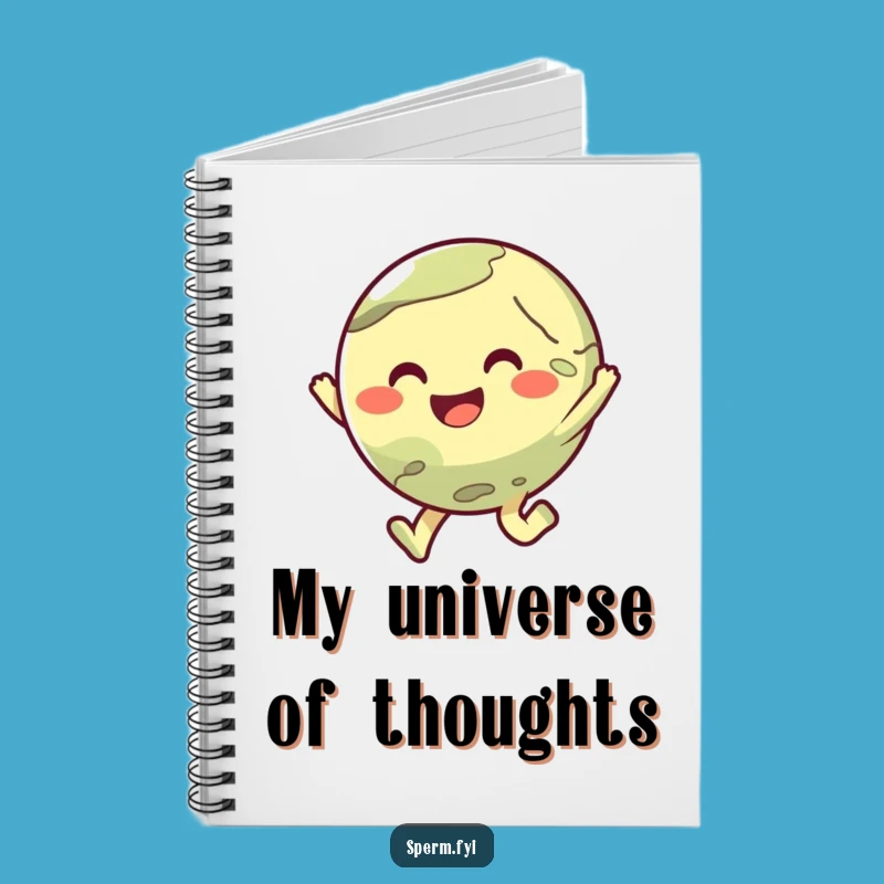 Funny Planet Notebook: Joyful Hopper Journal, a Galactic Humorous Gift