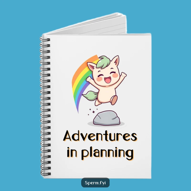 Funny Rainbow Leap Notebook: Journal Your Journey with Joyful Style Gift