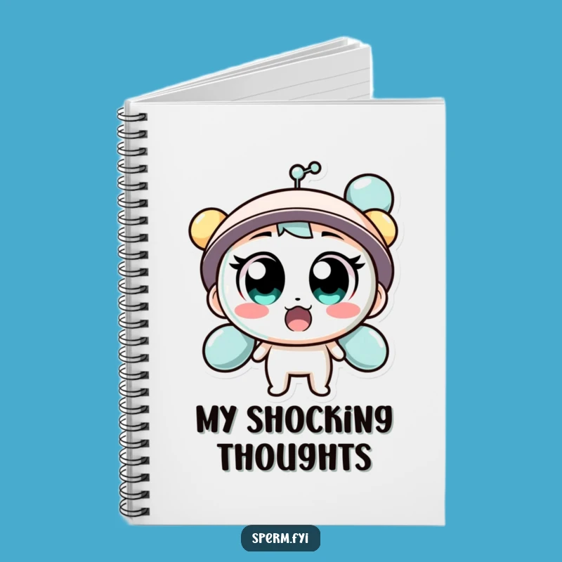 Funny Surprised Molecule Notebook: Capture Your Astonished Thoughts