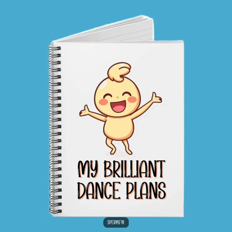 Funny Smiley Notebook: Silly Dancer Journal, a Joyful Humorous Gift