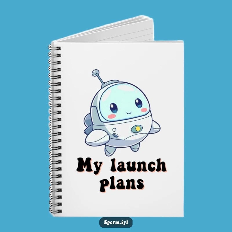 Funny Spaceship Notebook: Jot Down Missions, Great Funny Gift!