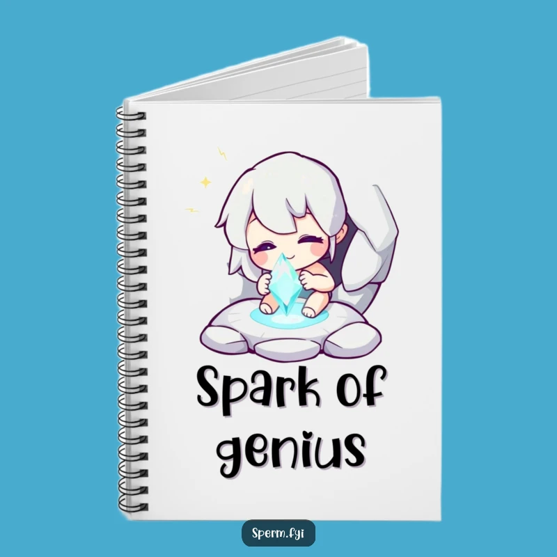 Funny Discovery Notebook - Whimsical Character Gem - Jot Ideas!