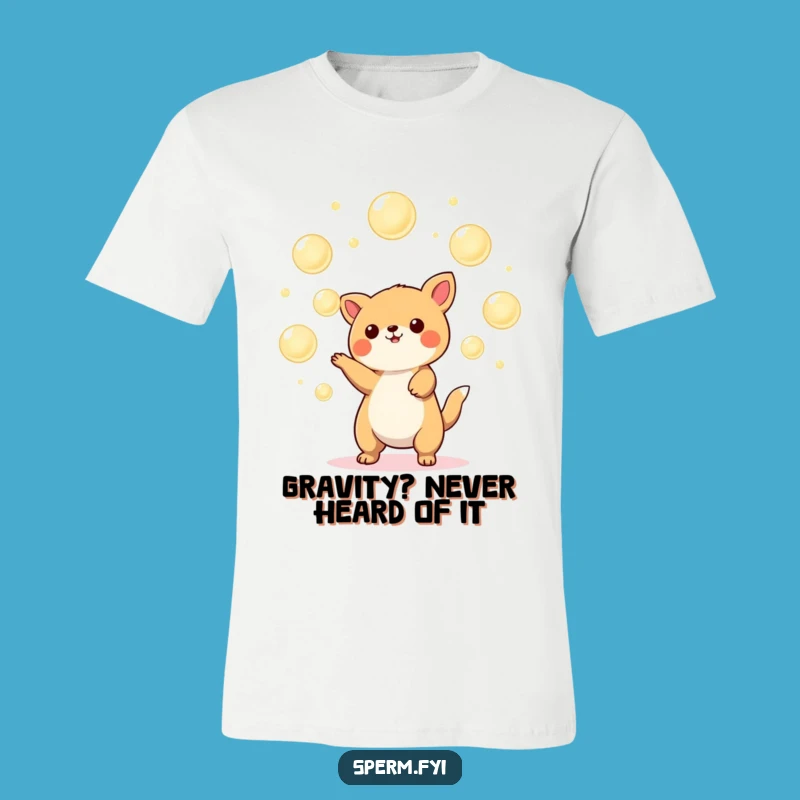 Funny Kawaii Juggler T-Shirt: Hilarious Orb Balancing Act, Great Gift for Joyful Souls