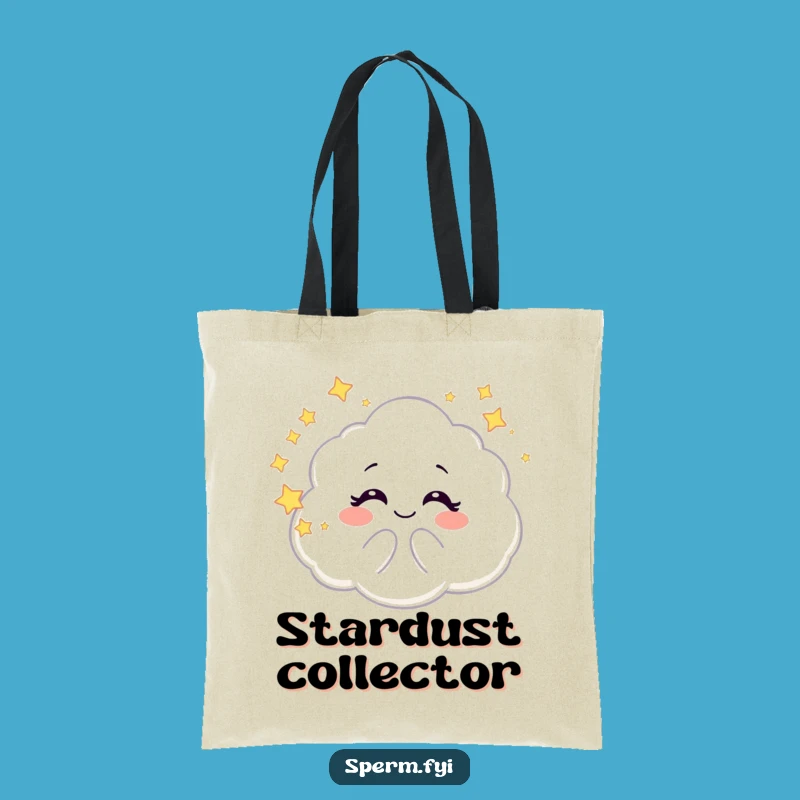 Funny Galaxy Cloud Tote Bag: Carry Cosmic Joy Everywhere
